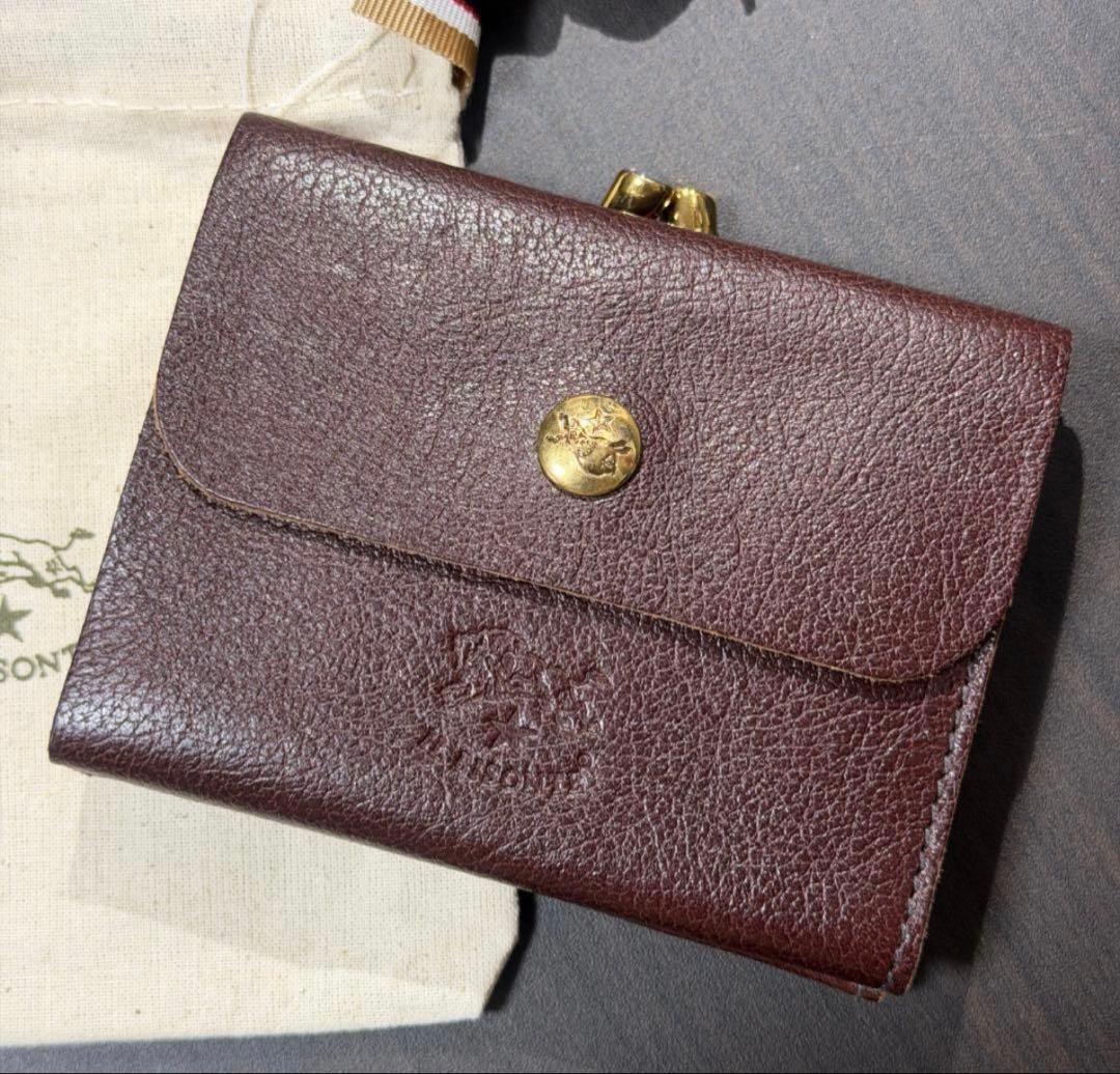 【新品未使用】イルビゾンテ 二つ折り がま口 財布 セット
