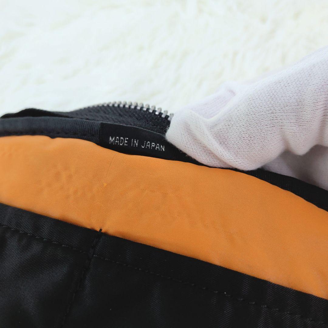 美品✨️　廃盤　PORTER TANKER　ジッパーポーチ　ブラック　ナイロン