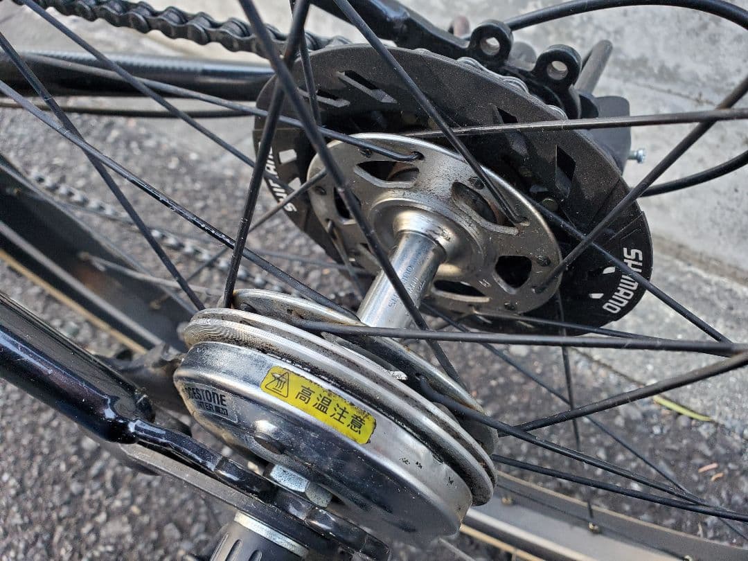 【引取り限定】ブリヂストン　クロスファイアジュニア　22インチ　ブラック