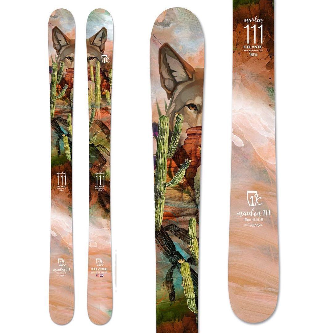 Icelantic スキー板とビンディングセット　フリースタイル　2020モデル