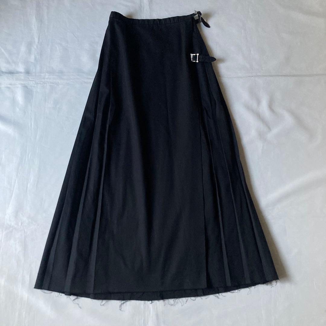 ナンバーナイン プリーツラップスカート 巻きスカート 90s アーカイブ