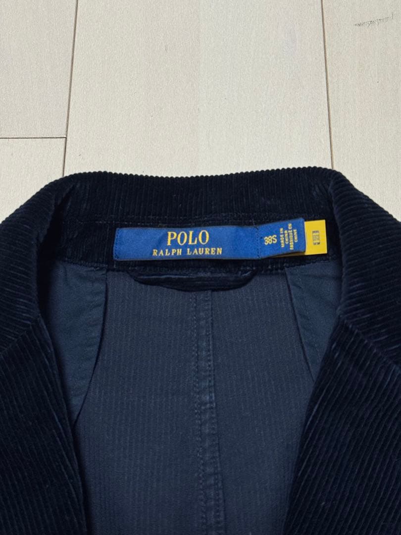 POLO Ralph Laurenネイビー コーデュロイ テーラードジャケット