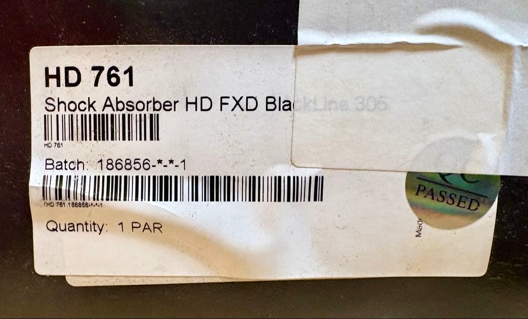 【ヒロ】オーリンズHD761 S36Dリアショックアブソーバー 1ペア