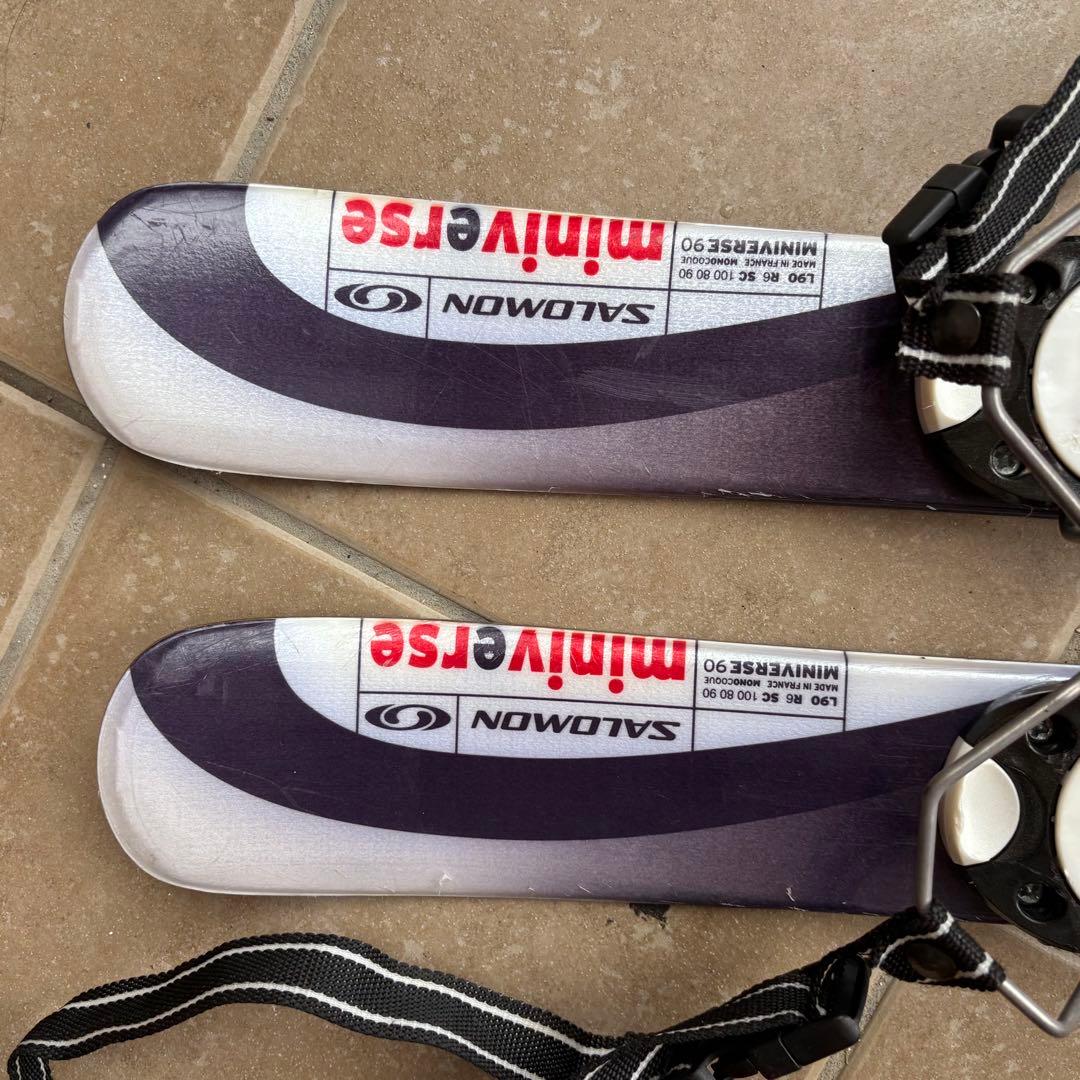 メンズ　サロモン ショートスキー　ファンスキーセット　ブーツ　27-27.5cm