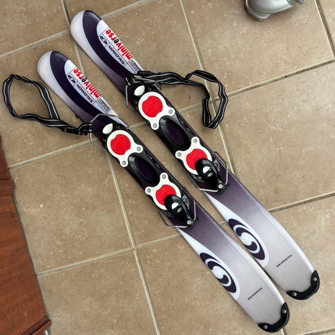 メンズ　サロモン ショートスキー　ファンスキーセット　ブーツ　27-27.5cm