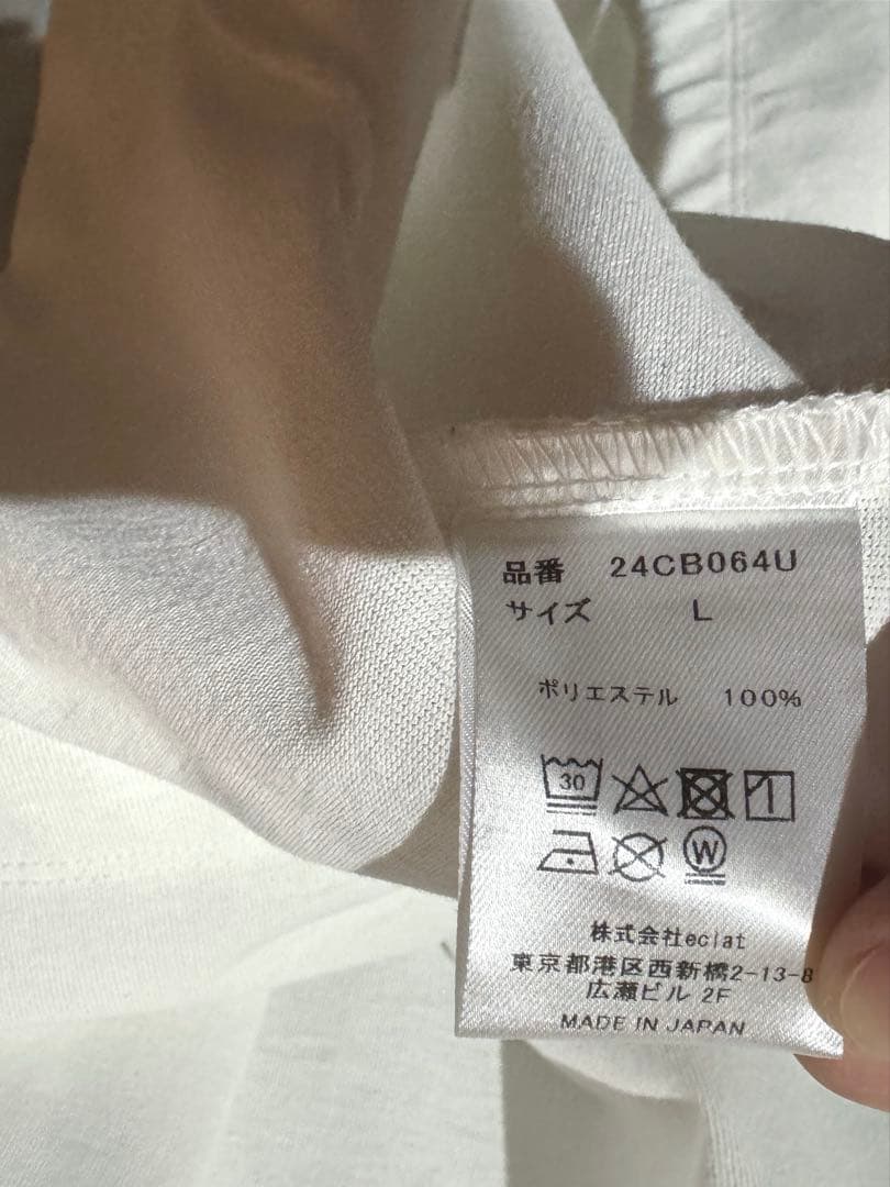 トップス charbon BACK LOGO DRY BIG T-SHIRTS