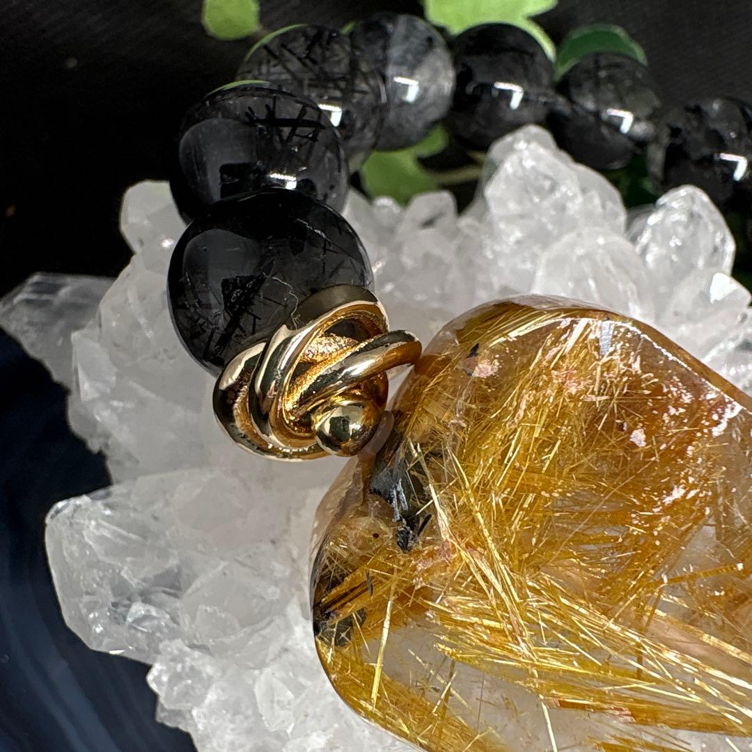 ＊mimi様お取置き2/28＊ルチルクォーツ　ブラックルチルクォーツ