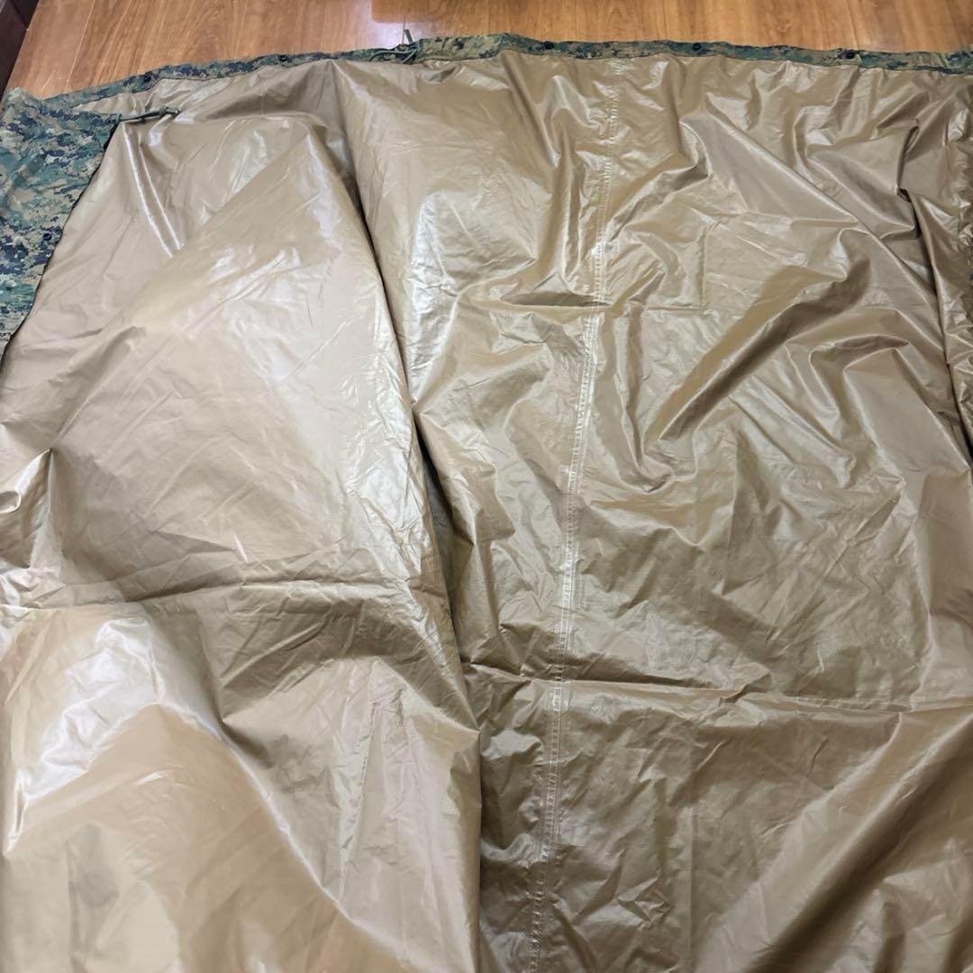 デッドストック　米軍　実物　FIELD TARP REVERSIBLE タープ②