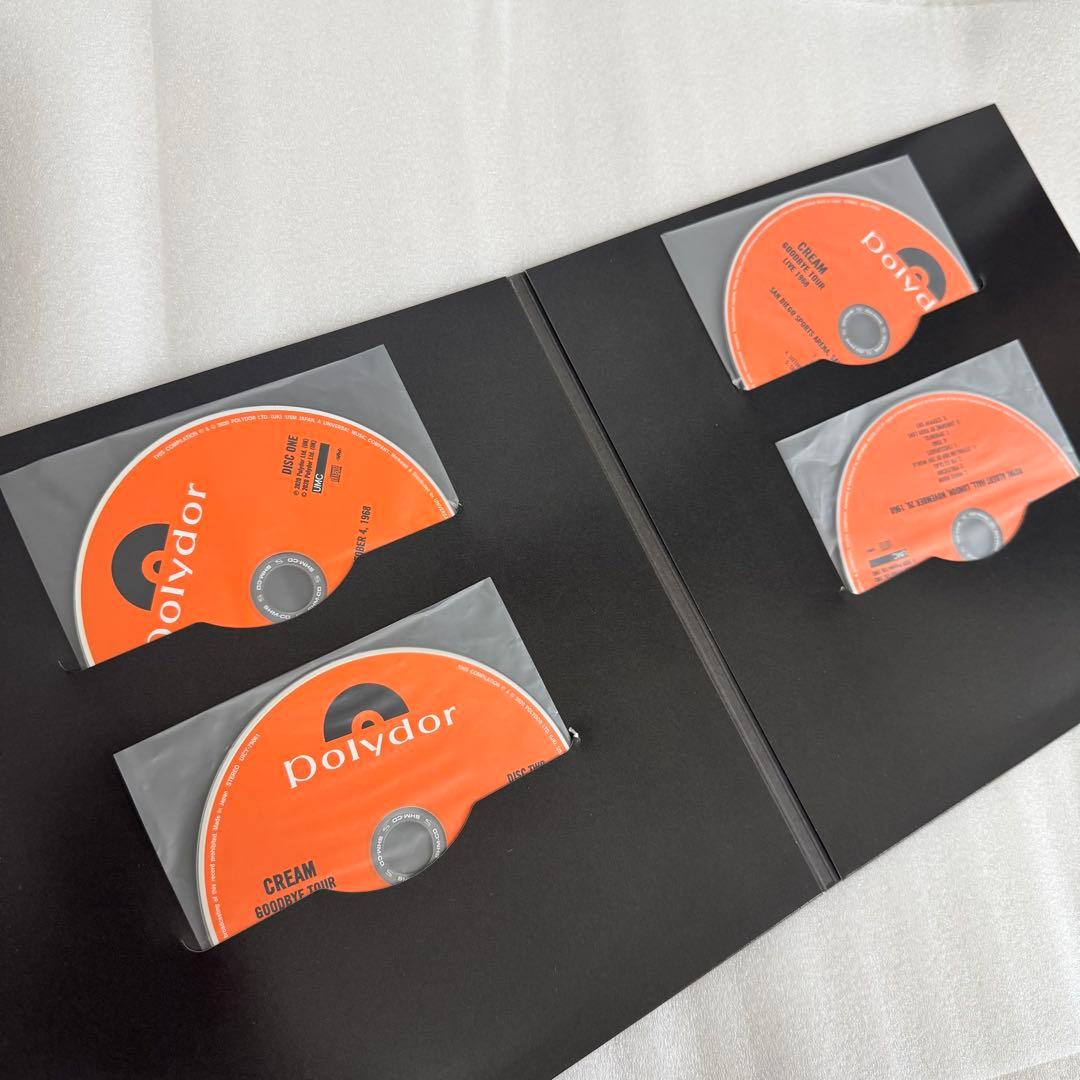 【完全生産限定盤】クリーム グッバイ・ツアー ライヴ1968 4CD