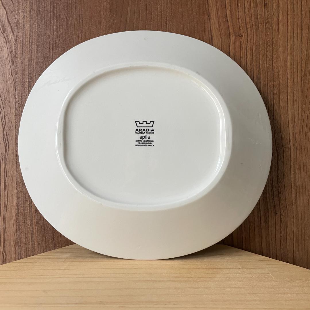 アピラ オーバルプレート / Arabia Apila ④