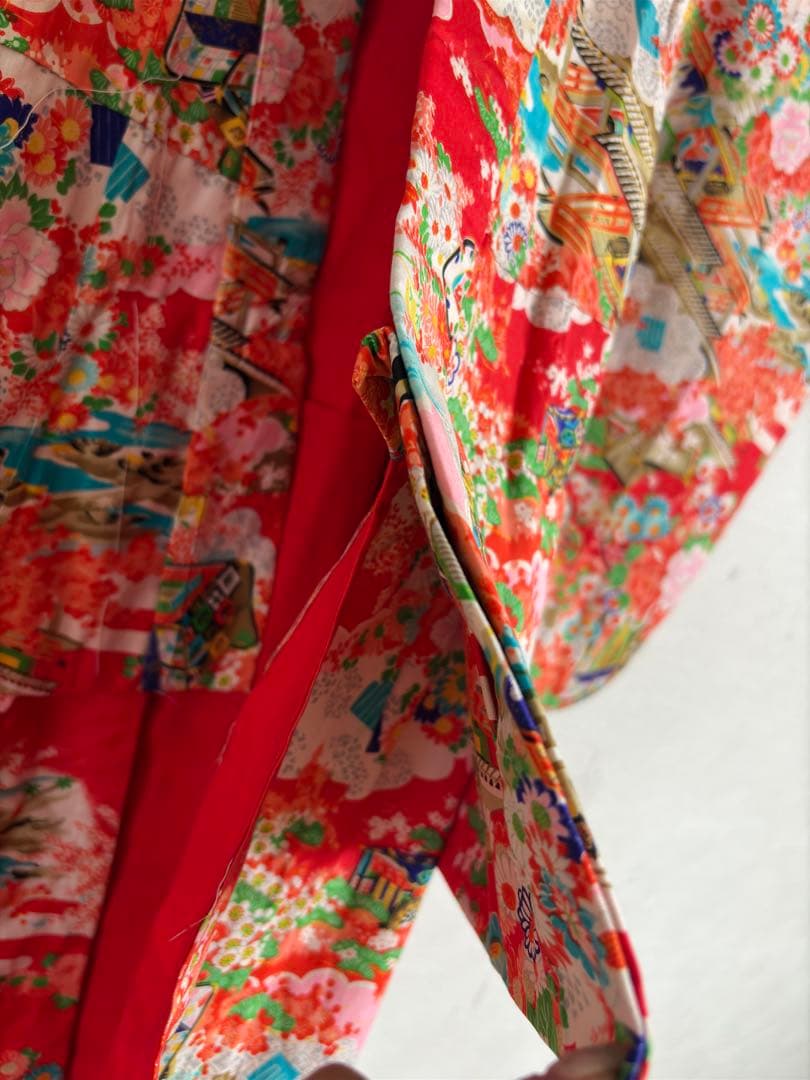 専用　アンティーク　子供　着物　平絹　七五三