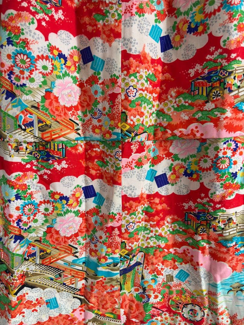 専用　アンティーク　子供　着物　平絹　七五三