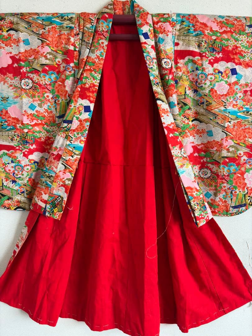 専用　アンティーク　子供　着物　平絹　七五三