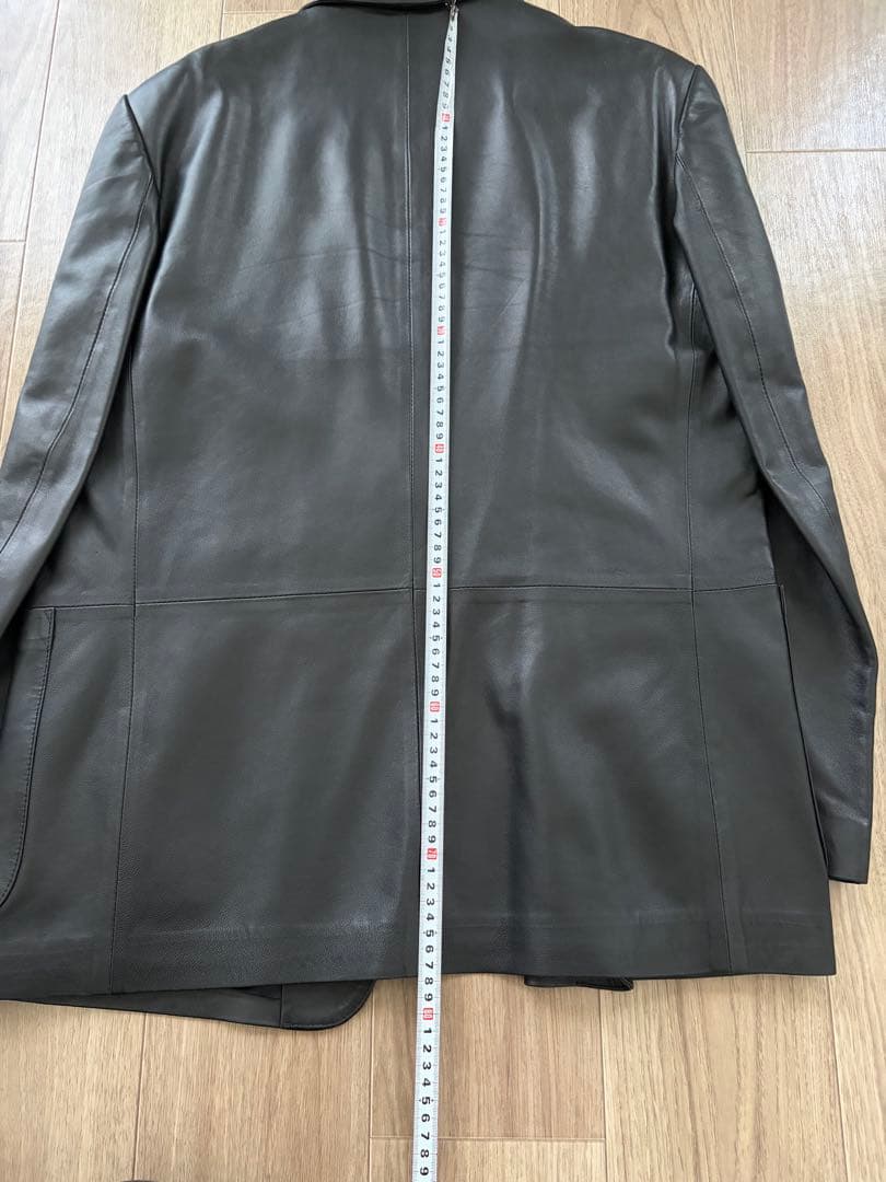 Lepanto レパント 羊革 シープスキン レザージャケット サイズXL 黒色