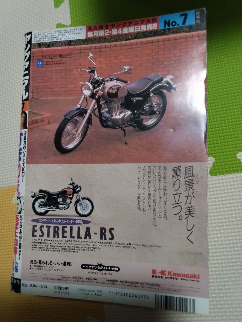 ヤングアニマル　ベルセルク　単行本未収録や修正複数　三浦建太郎　1995年　7号