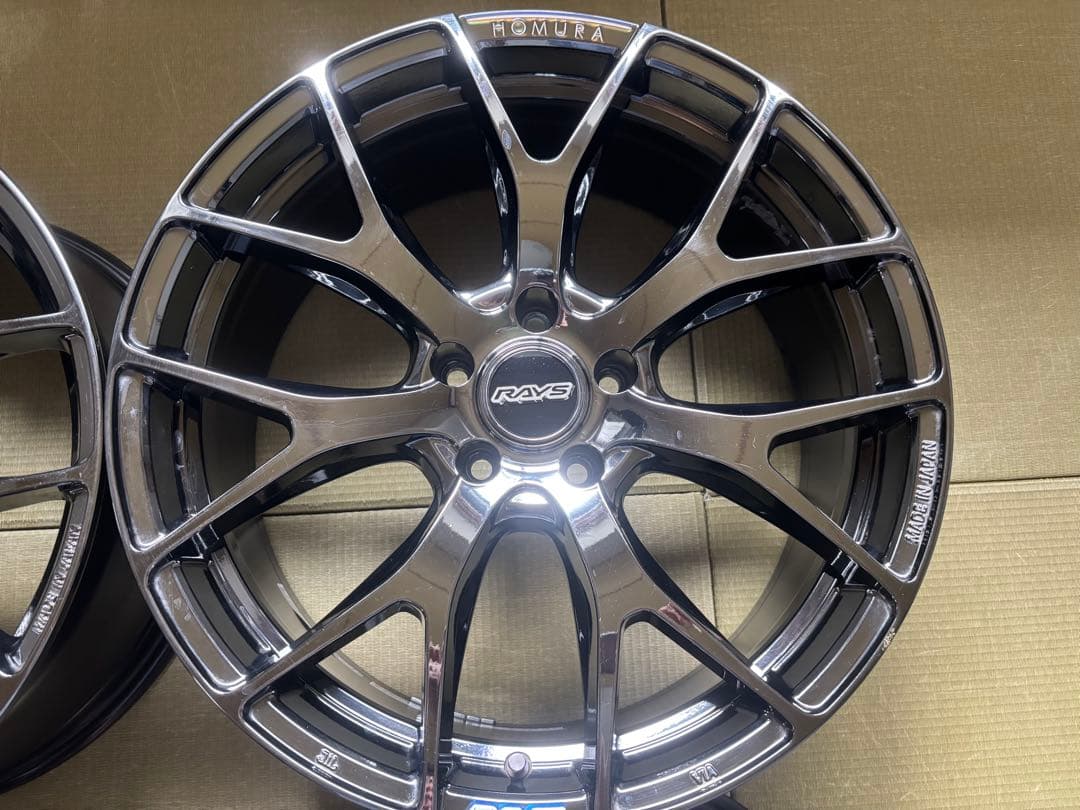 RAYS HOMURA 19インチホイールのみ　4本セット