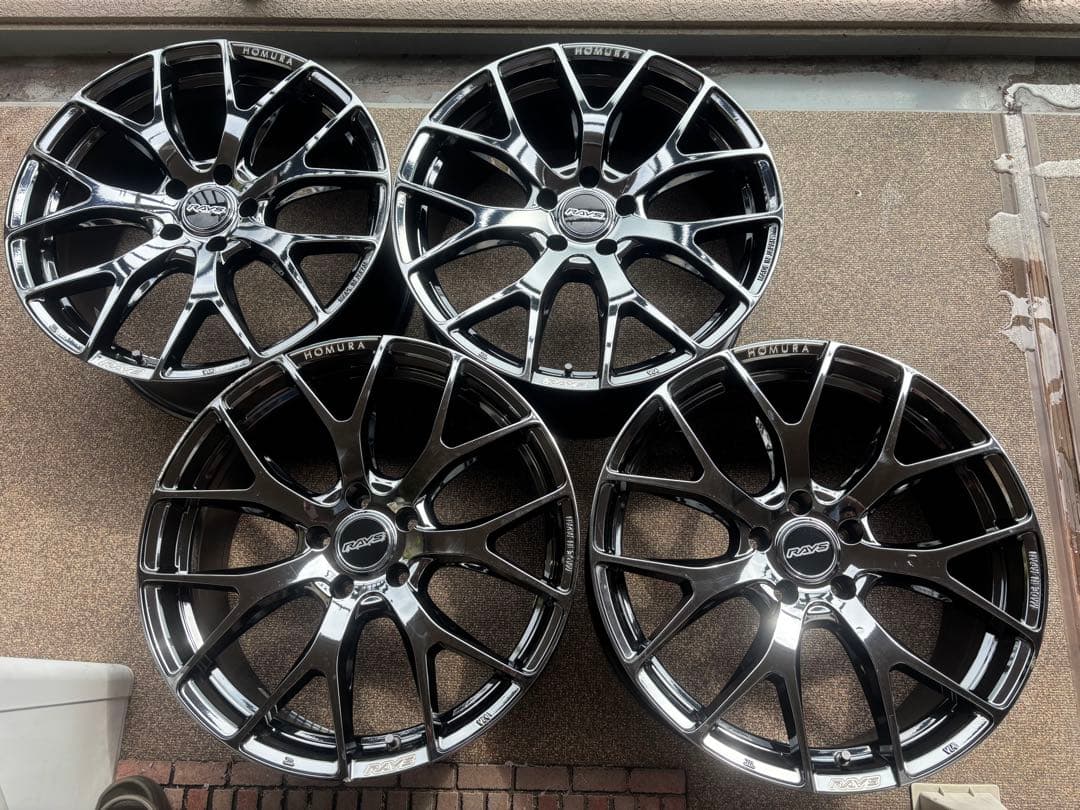 RAYS HOMURA 19インチホイールのみ　4本セット