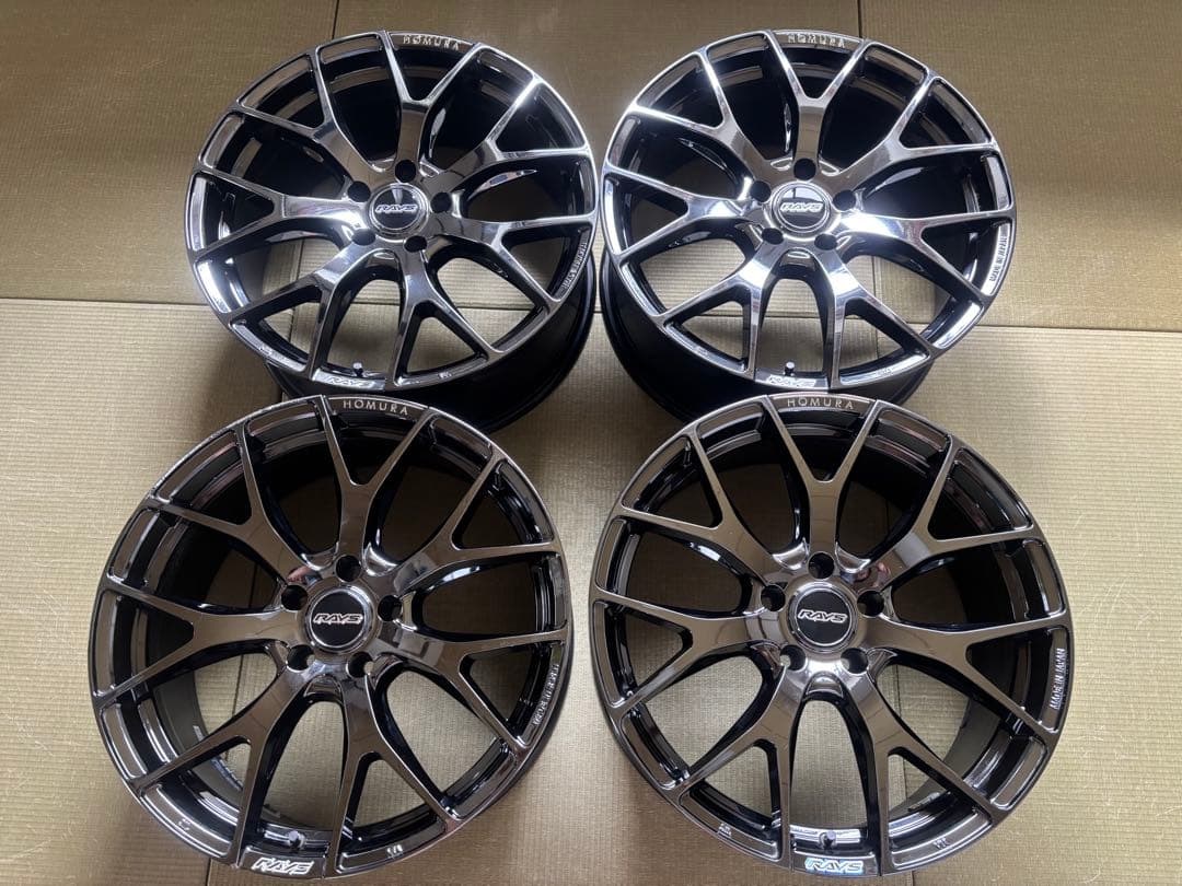 RAYS HOMURA 19インチホイールのみ　4本セット