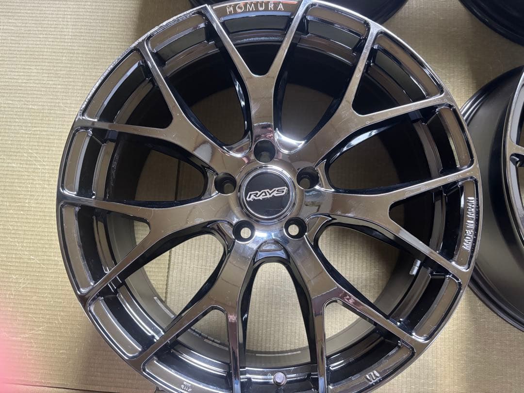 RAYS HOMURA 19インチホイールのみ　4本セット