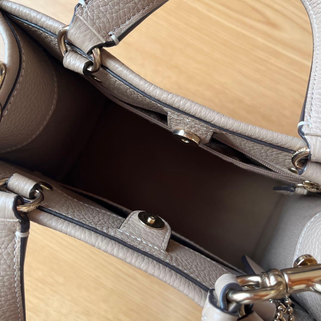 COACH デンプシー トート ショルダーバッグ レザー