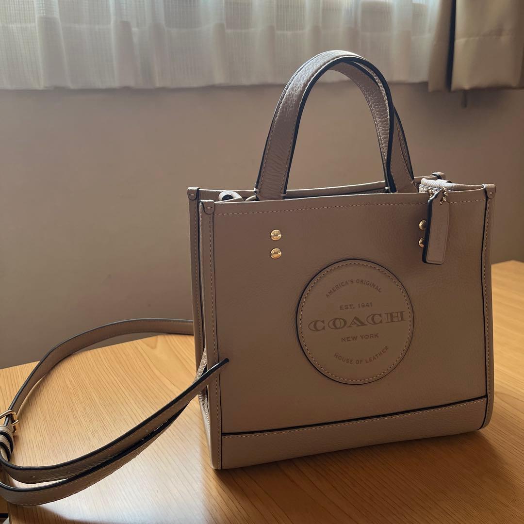 COACH デンプシー トート ショルダーバッグ レザー