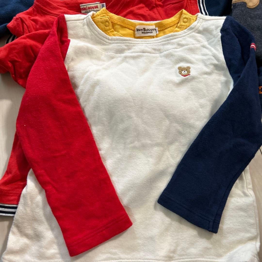 ファミリア、ミキハウス子供服 100cm11点＋おまけ