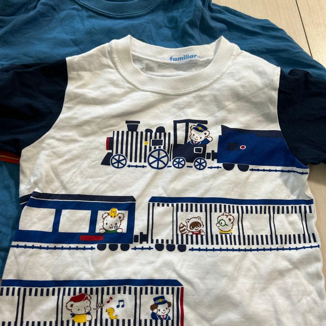 ファミリア、ミキハウス子供服 100cm11点＋おまけ
