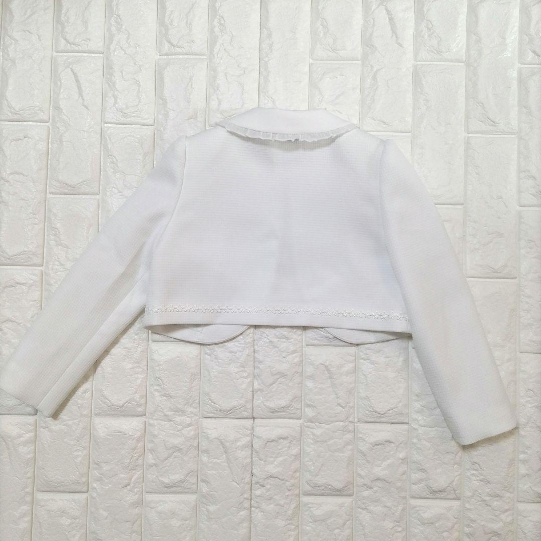 【120】ELLE en noir 入学式 卒園 フォーマル パープル チュール