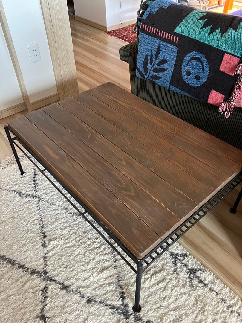 receno KeLT リビングテーブル インダストリアル ヴィンテージ