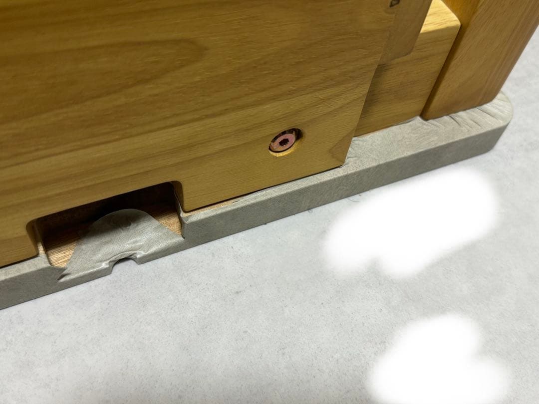 【値下げしました】天板モルタル風 机 テーブル デスク 140×50