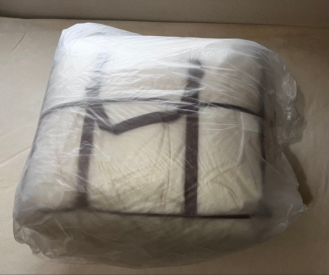 羽毛布団 シングル ハンガリー産 マザーグースダウン 93％ 無地キナリ 日本製