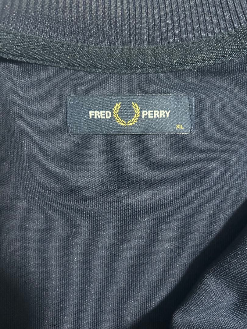 FRED PERRY ネイビー　トラックジャケット XL