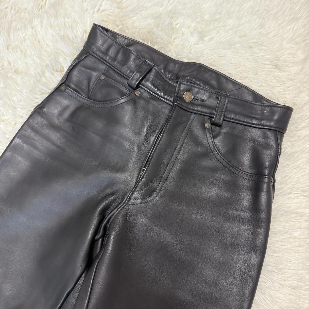 Takupoko様604✨ブーツカット Schott レザーパンツ ライダース