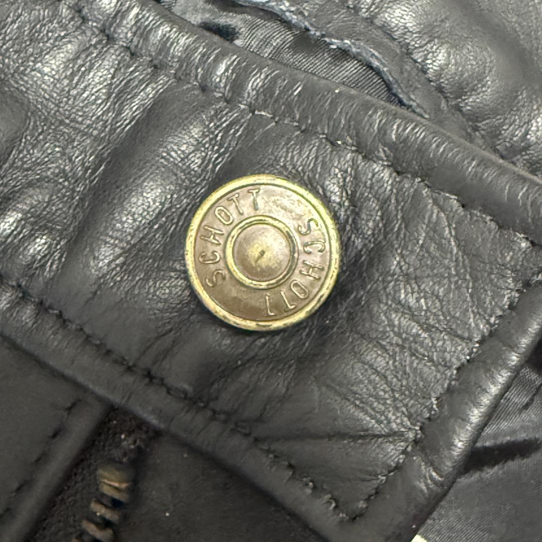 Takupoko様604✨ブーツカット Schott レザーパンツ ライダース