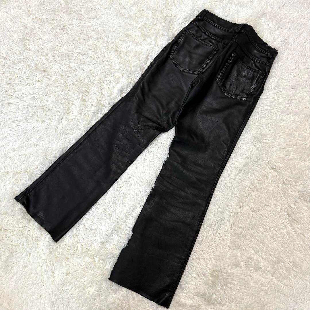 Takupoko様604✨ブーツカット Schott レザーパンツ ライダース