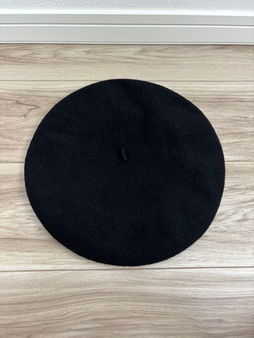 [GOOD ENOUGH] [KANGOL] 黒 ベレー帽