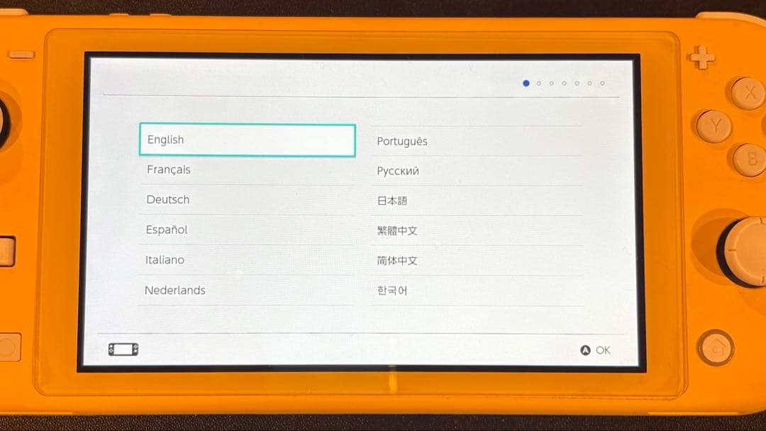 【中古】 Switchライト 本体 イエロー
