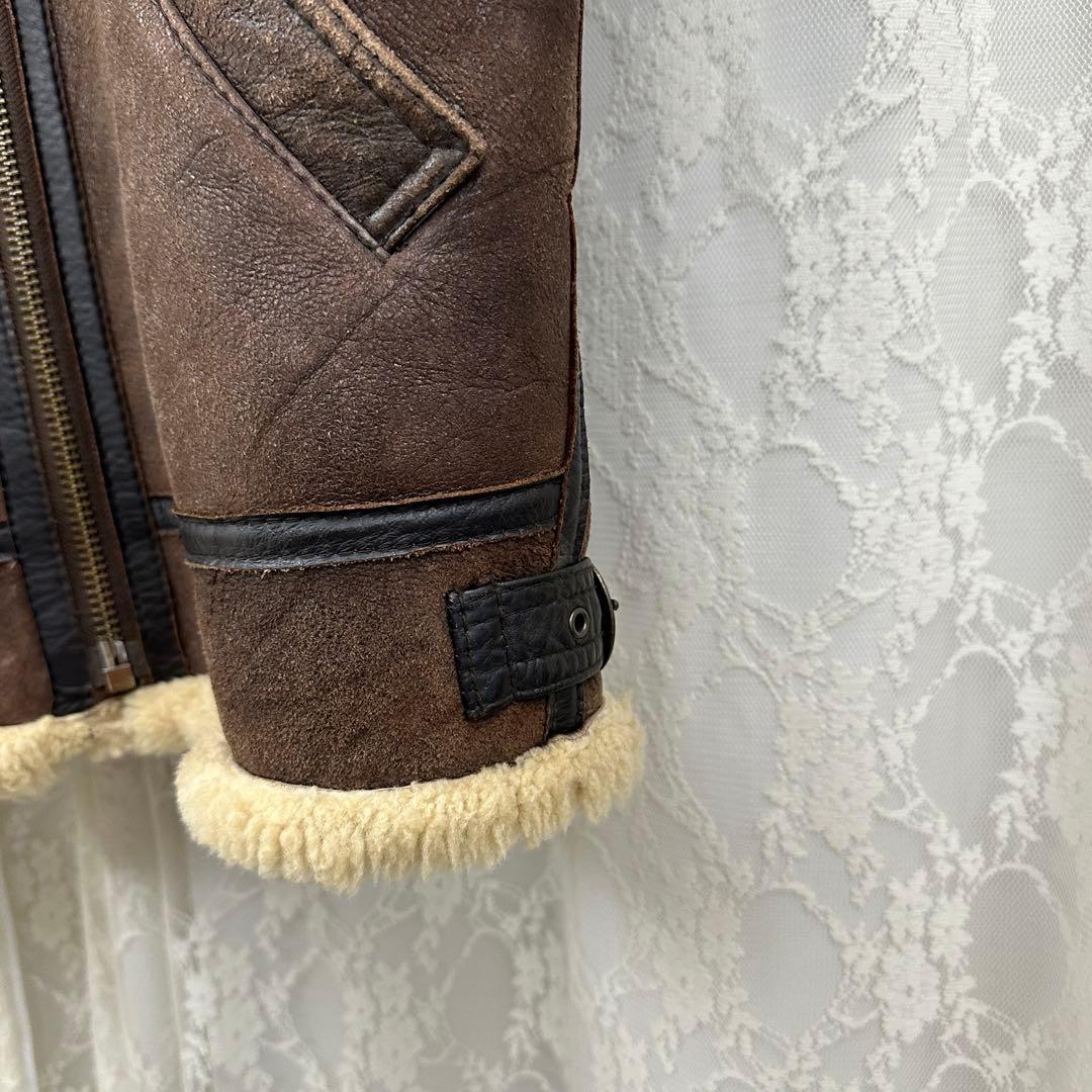 【WIND ARMOR】 B-3 ムートンボンバージャケット フライトジャケット