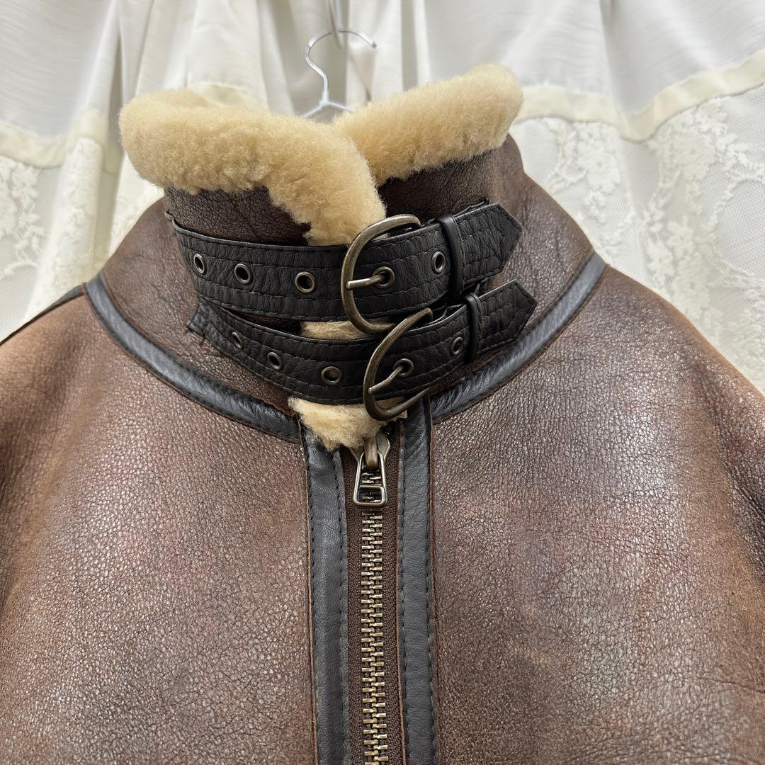 【WIND ARMOR】 B-3 ムートンボンバージャケット フライトジャケット