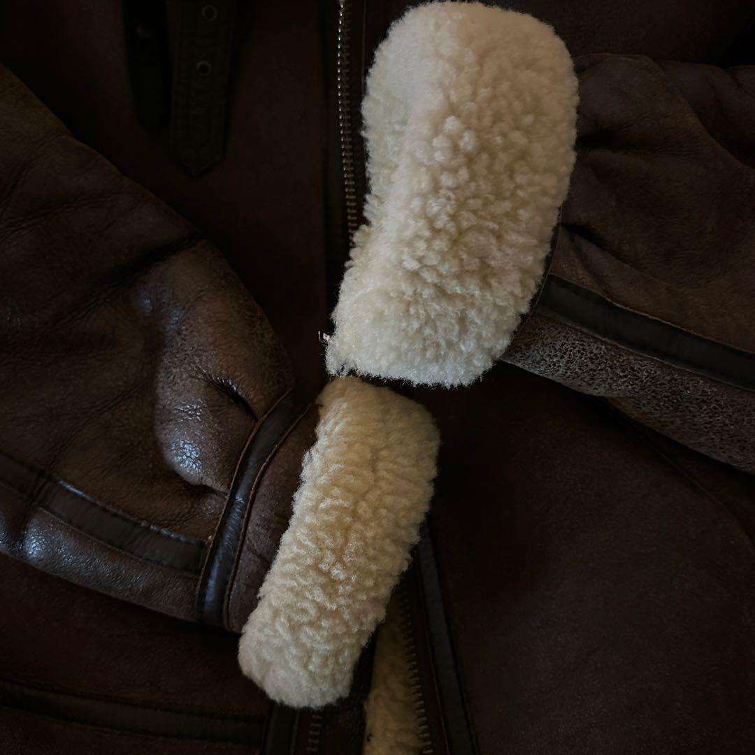 【WIND ARMOR】 B-3 ムートンボンバージャケット フライトジャケット