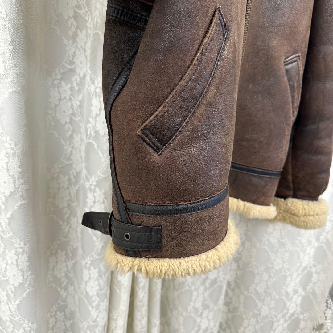 【WIND ARMOR】 B-3 ムートンボンバージャケット フライトジャケット