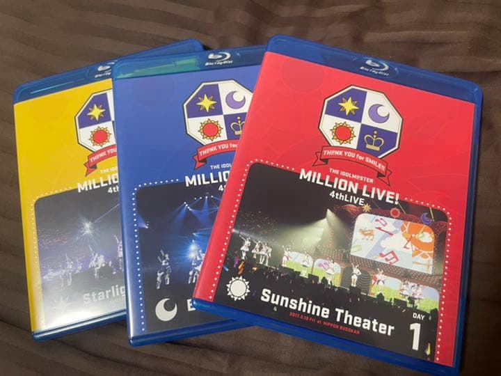 ミリオンライブ　4thライブ　BDセット
