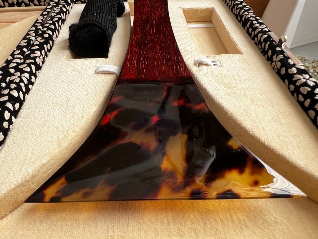 本日まで⭐︎ブラックフライデー⭐︎津軽三味線 紅木とち有 金細 黒檀人口革全てセット