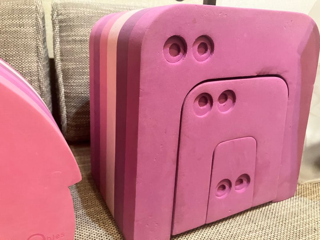 ボーネルンド bobles ボブルス ぞう アリクイ 2点セット ピンク×紫