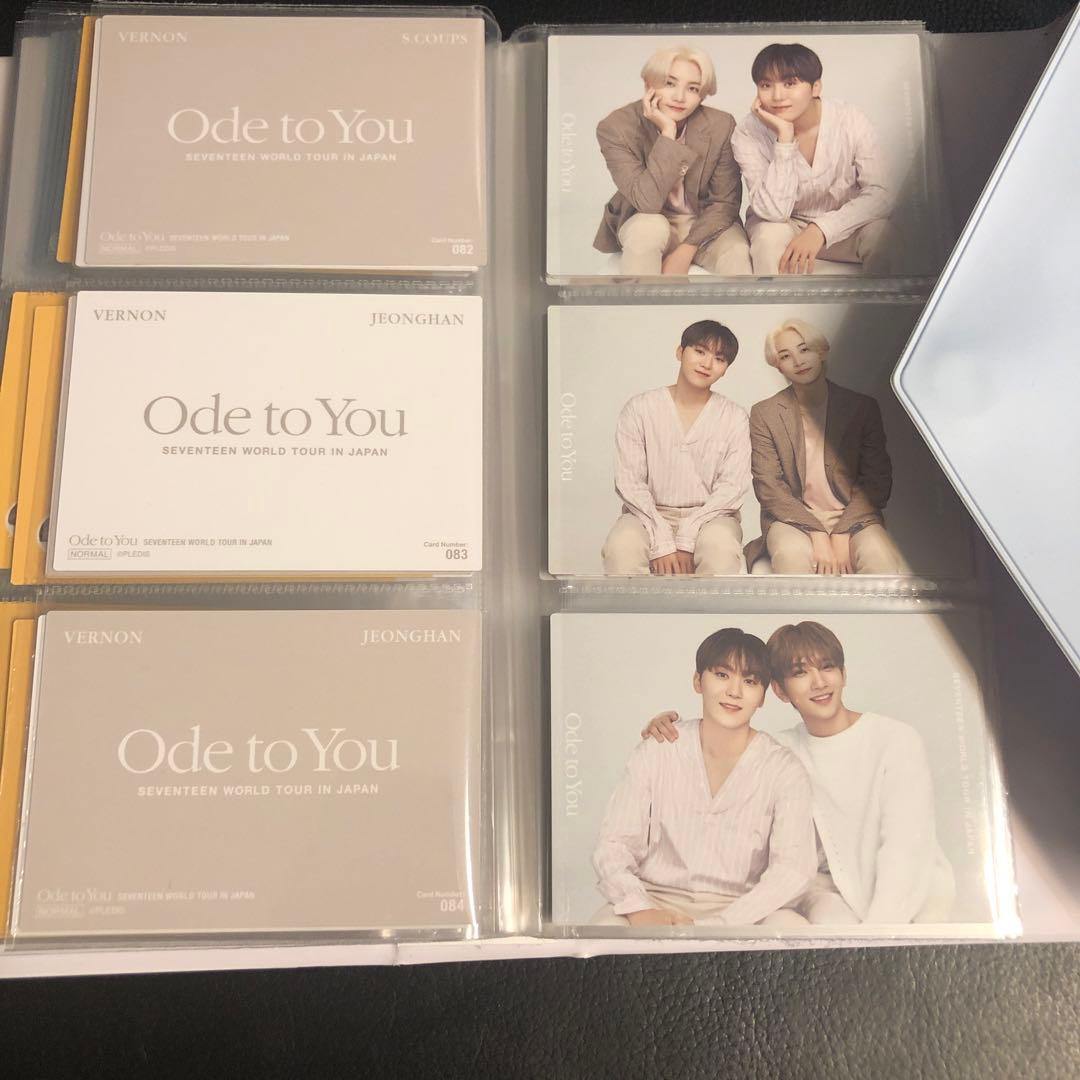 ode to you トレカ フルコンプ SEVENTEEN