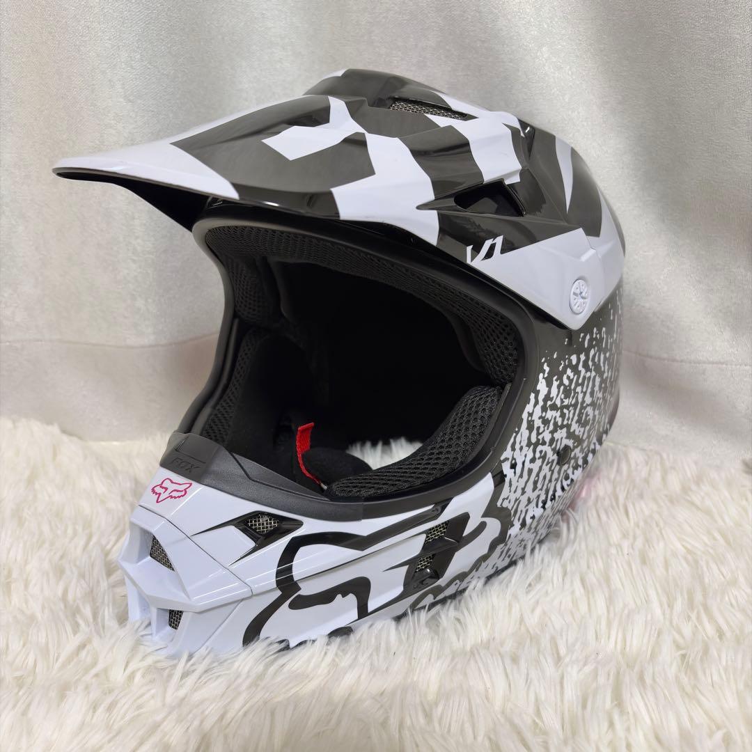 FOX V1 HELMET オフロード ヘルメット バイク Mサイズ