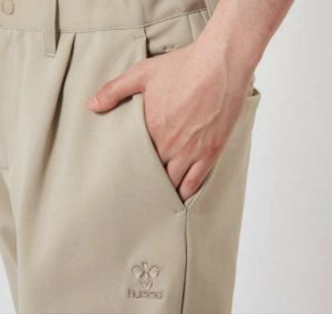 【新品】HUMMEL PLAY テーパードパンツ ベージュ（サイズO）
