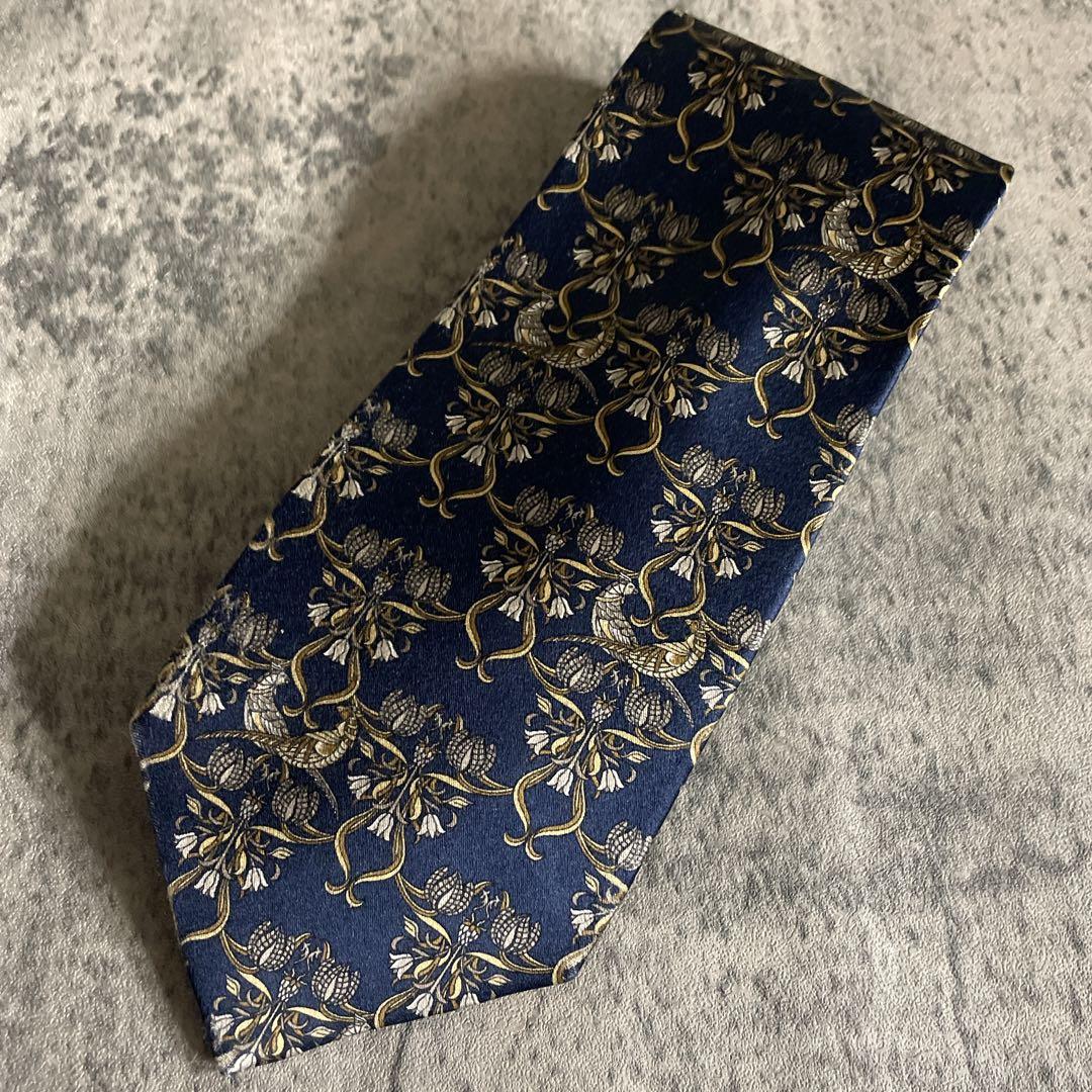 し*う様 超特価 Yves Saint Laurentネクタイ ガラスボタン ダ