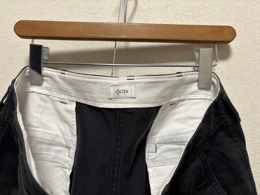 j*0様 CIOTA スビンコットン ウェポン チノパンツPTLM-102M 黒