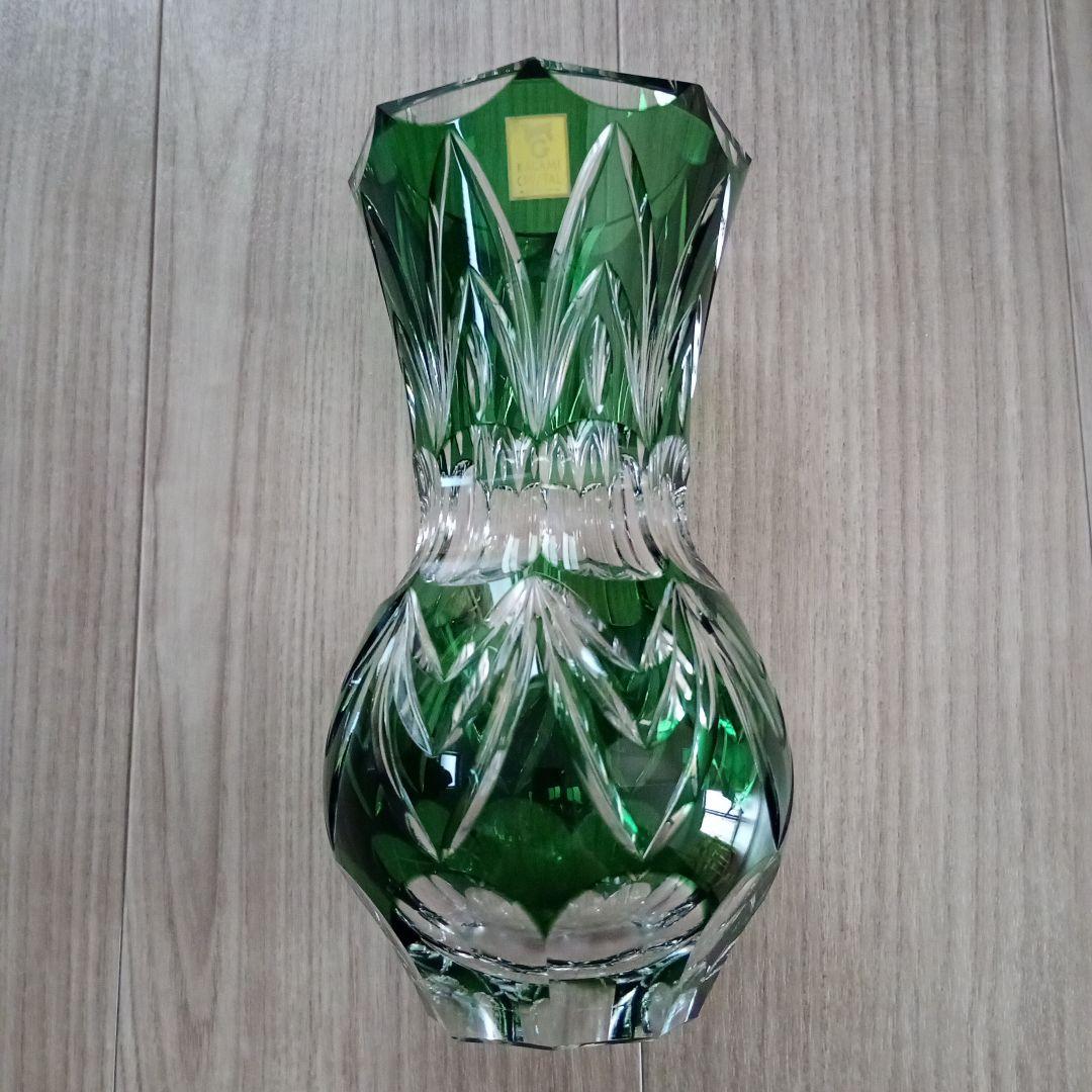 【KAGAMI CRYSTA】カガミクリスタル 花瓶